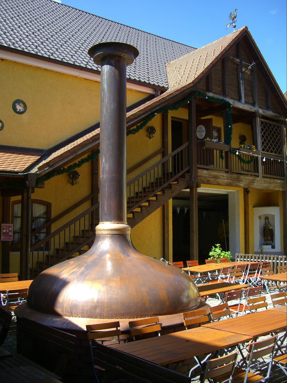 brewery food truck patio